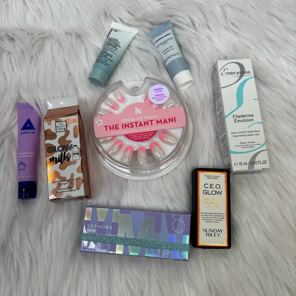 Beauty Bundle ~ NEW Instant Mani ~ Sephora Mini Mix Eyeshadow Palette & Samples!